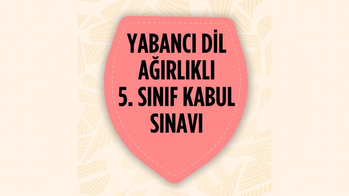 5. Sınıf Kabul Sınavı...